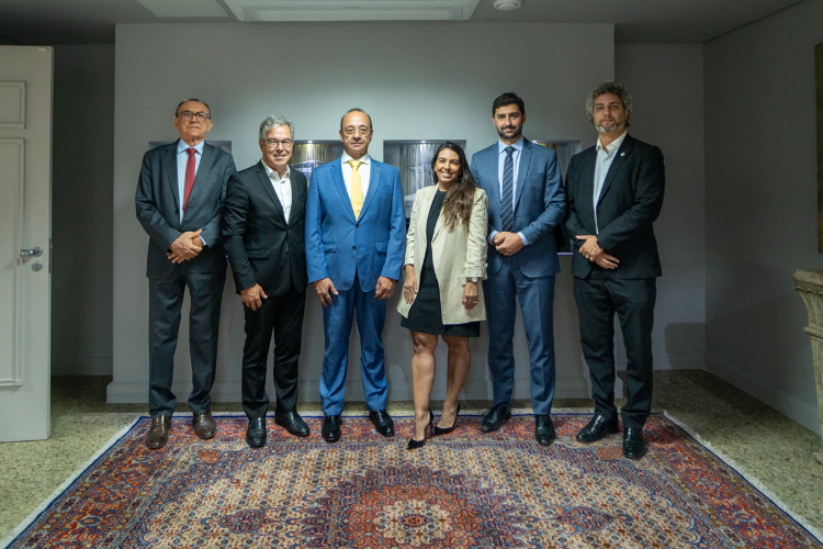 Representantes do setor de transporte durante o lançamento da Sondagem CNT